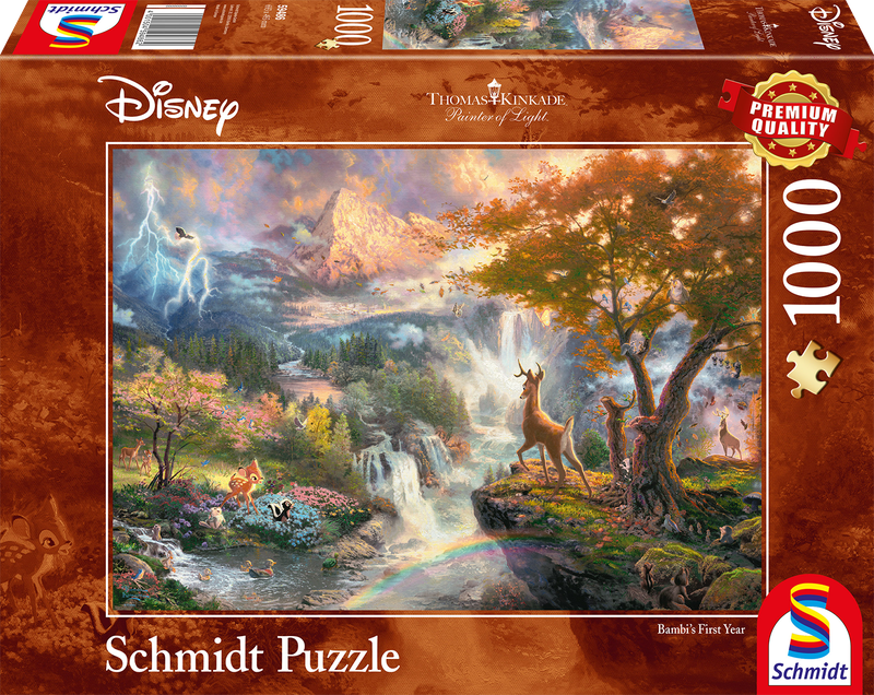 Schmidt Schmidt puzzel Disney Bambi - 1000 stukjes - 12+ - 