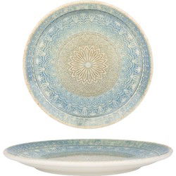 Bonna Dessertbord - Rivus Ethnic - Porselein - 21 cm - set van 6