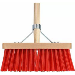 Talen Tools Buitenbezem - FSC hout - nylon - 28 cm - 130 cm - Bezem