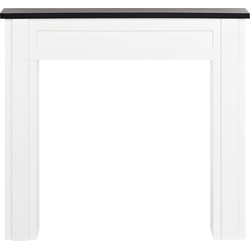 Beliani BAUDIN - Schoorsteenmantel-Wit-MDF
