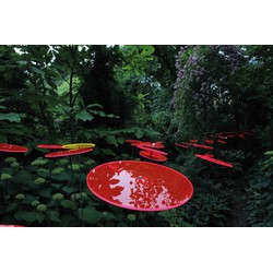 7 Stück! Sonnenfänger Rot-Rosa (Farbe fuchsia) groß 175x20 cm - Cazador Del Sol