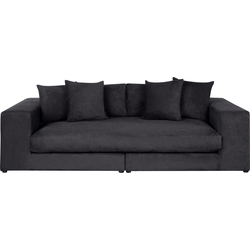 GLORVIKA - Driezitsbank - Zwart - Polyester