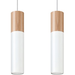 Moderne hanglamp Axelsson Hout -lichts