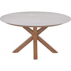 Lowland Tuintafel Napoli Sand dia. 150 cm