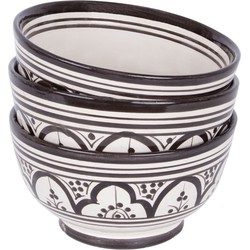 Moroccan bowl black pattern - (S) small