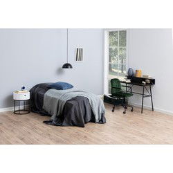 Nachtkastje Rond - Wit MDF - 40x40x51cm - Marco