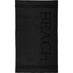 Beach Strandlaken Zwart (100x200 cm)