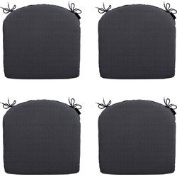 Madison -  Zitkussen Basic black - Ca. 46x48 cm - Set van 4