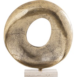 PTMD Daweson Brass Casted Alu Statue Open Round
