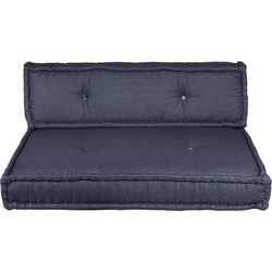 lounge matrassen jeans S-M-L-XL - 80x30x15 cm