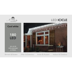 Ijspegelverlichting 180l/360x60cm led wit