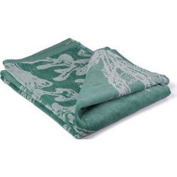PHLOX Strandlaken - 100% katoen - 1 zijde velour - 90x160 - lagoon