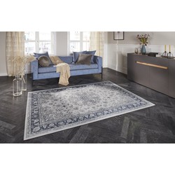 Elle Decoration - Klassieke vloerkleed - Nain - Sapphire / Blauw - 80 X 150 CM