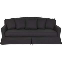 GILJA - Driezitsbank - Zwart  - Polyester