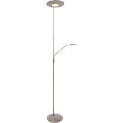 Moderne Vloerlamp Vega Staal 2-lichts