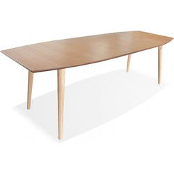 CROKUS uitschuifbare eettafel 170-270x100x75 cm Beige