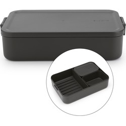 Make and Take Bento Lunchbox large Dark Grey - Brabantia