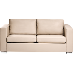 HELSINKI  - Driezitsbank - Beige - Leer