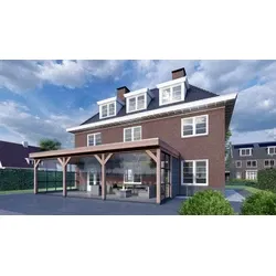 Trendhout | Aanbouwveranda Ancona | 5000x3900 | Combinatie 1