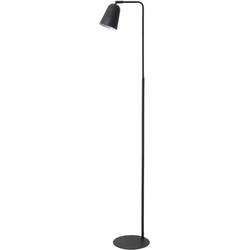 Light & Living - vloerlamp - Salomo - zwart - metaal - leeslamp - E27 - 1819412