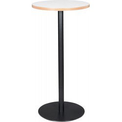 Ronde hoge stang POLLUX 60x60x1055 cm Wit