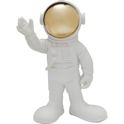 Kare Decofiguur Welcome Astronaut White 27cm