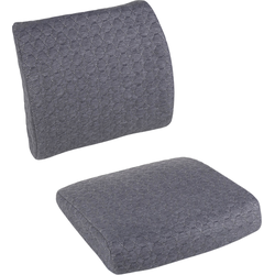 Vitapur Vitaspine zitkussen en rugkussen set - 2 stuks