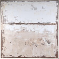 PTMD Verf Asante - 102x4x102 cm - Paint - Naturel