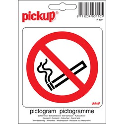 Pictogram 10x10cm Verboden te roken