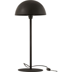 Tafellamp | metaal | zwart | 27x27x (h)59 cm