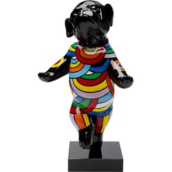 Decofiguur Dancing Dog 53cm