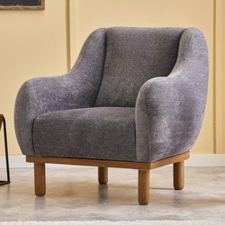 Fauteuil Rens Grijs