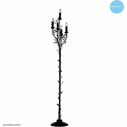 Klassieke staande lamp kandelaar 5 kaarslampen 180cm