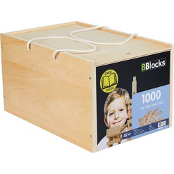 BBlocks BBlocks BBlocks 1000 stuks in houten kist
