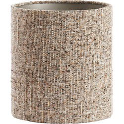 Light & Living - kap - Osire - grijs - textiel - Ø 25cm - E27 - 2225988