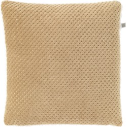 Dutch Decor SHERPA - Sierkussen 45x45 cm - beige / zand / wit - teddy - Dutch Decor