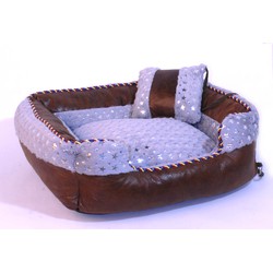 Furnilux - Hondenmand - Hondenbed - Luxe Hondensofa - Hondenmatras - Kleine Hondenrassen - Kattenmand