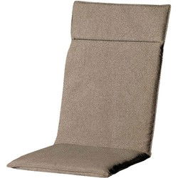 Kussen hoog 50x120 universeel outdoor Manchester taupe (4 stuks)
