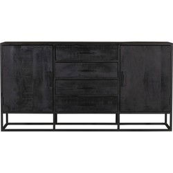 Starfurn Dressoir Denver Black | 165 cm