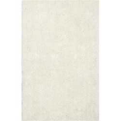 Safavieh Shaggy Indoor Geweven Vloerkleed, New Orleans Shag Collectie, SG531, in Off White & Off White, 122 X 183 cm