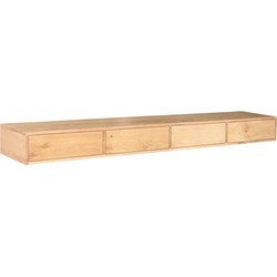 Hangend Tv-Meubel - Naturel - 213x38x20cm - Tv-Meubel Flyn