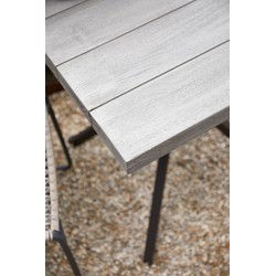 Riviera Maison Bondi Beach Outdoor Bistro Table, grey
