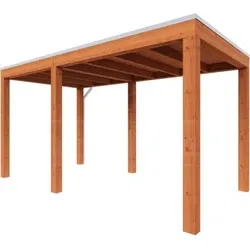 Trendhout douglas overkapping Palermo, 545 x 370 cm