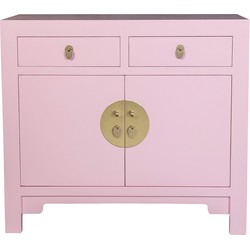Fine Asianliving Chinese Kast Pearl Pink - Orientique Collectie