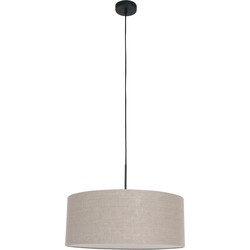 Steinhauer hanglamp Sparkled light - zwart - metaal - 50 cm - E27 fitting - 8155ZW