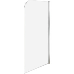 LAPAN - Douchescherm - Zilver - 140 x 70 cm - Veiligheidsglas