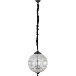 PTMD Hanglamp Jaris - 48x48x67 cm - Kristal - Transparant