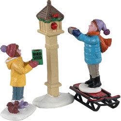 The bird feeders set of 3 Weihnachtsfigur - LEMAX