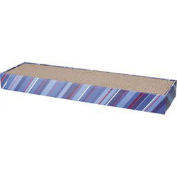 TRIXIE KRABKARTON SCRATCHY CATNIP BLAUW 48X13X5 CM 2 ST