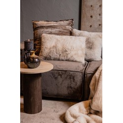 PTMD Sierkussen Linde - 45x10x45 cm - Polyester - Wit